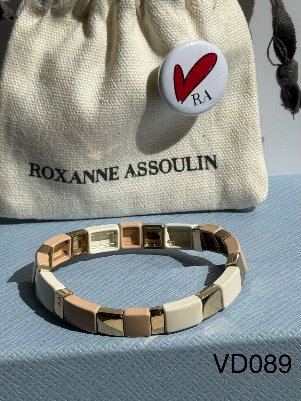 Roxanne Assoulin Triple Creme Enamel Bracelet